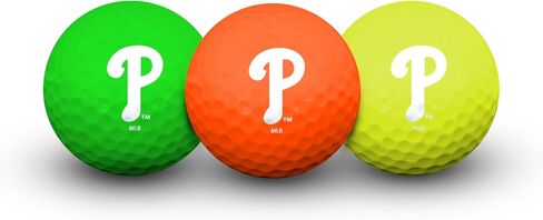 Team Effort Multi-Color Golf Balls Pack of 3 MLB in Saudi Arabia