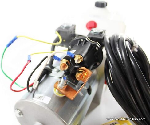 Bucher Double-Acting Hydraulic Pump Assembly Power Up/Power Down with 1.5 Gallon Reservoir in Saudi Arabia