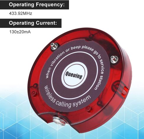 Hilitand Single Restaurant Pager Charger ، قائمة انتظار محول Pager System ، 5V3A SU668 CARTERSATES CARCHERS CHURCH CHURCH CLINIC TRACK (US) in Kuwait