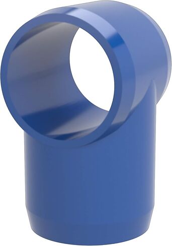 Formufit F034Ste-WH-8 Slip Tee PVC Fitting ، Grade Furniture ، 3/4 "Size ، White (Pack of 8) in Kuwait