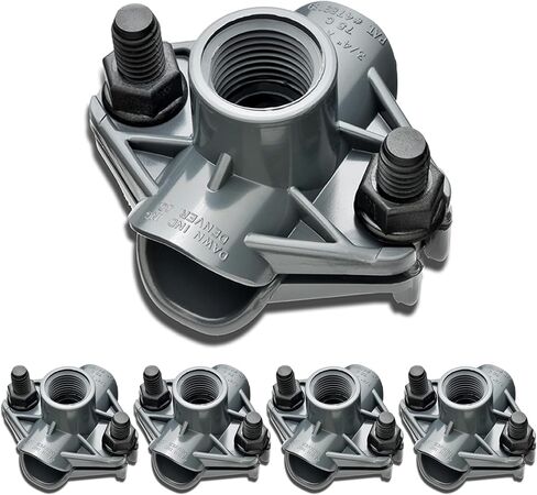 Dawn Industries 75C ، 3/4 "Saddle Tee X 1/2˝ FPT ، Kwikseal Plastic Saddles Poly ، Made in USA (1pc) in Kuwait
