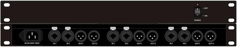 Professional Feedback Suppressor, KTV Microphone Frequency Shifter, Anti-Howling Audio Processor, Support XLR and 6.35 Interface, for Performance Stage, No Debugging Required in Saudi Arabia