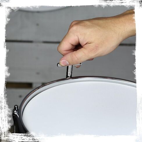 Griffin Snare Drum 10 "X6" Poplar Wood Shell (Popcornpunch Edition) - Mini Snare with Black Hickory PVC ، Tharing Off ، Drum Key and Coated Head in Saudi Arabia