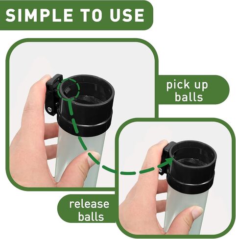 لعبة Golf Ball Retriever Professional Professional Golf Ball Ball Tube Tube Tube Retrievers Collector Practic in Kuwait
