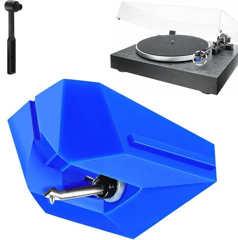 ATN95E Diamond Turntable Needle Stylus Replacement, Compatible with Audio-Technica AT-LP120X Vinyl Record Players (Green) in Kuwait