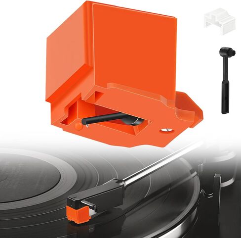 ATN95E Diamond Turntable Needle Stylus Replacement, Compatible with Audio-Technica AT-LP120X Vinyl Record Players (Green) in Kuwait