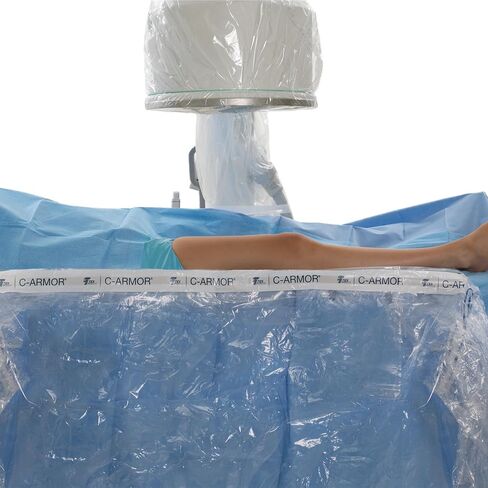 TIDI 5523 C-Armor Drape ― Designed to Protect The Sterile Field When Using a C-Arm Imaging System ― Quantity: 12 Sterile C-Armor Drapes ― Medical Supplies in Kuwait