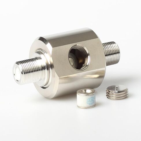 Lightning Arrestor F Male to F Female DC-3GHz 75 ohm Cellular 2G 3G 4G LTE CATV Satellite with 90V Gas Tube Surge Arrester (Lightning Arrester F Male to Female) in Kuwait