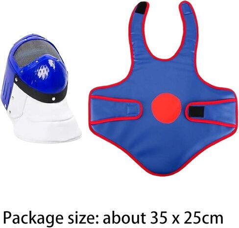 Fencing Epee Mask Face Shield Practicing Lightweight Anti Stab Masque Fencing Cover Fencing Gear for Children Training Equipment in Saudi Arabia