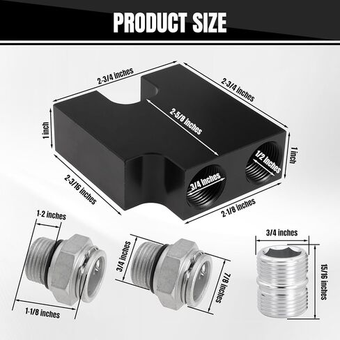 310-005-2464 Thermal Bypass Valve Upgrade Kit for Ram 2019-Up 6.7L 6.7 Cummins Diesel Engines with 68RFE or Aisin AS69RC Transmission with Billet Filter Coupler in Saudi Arabia