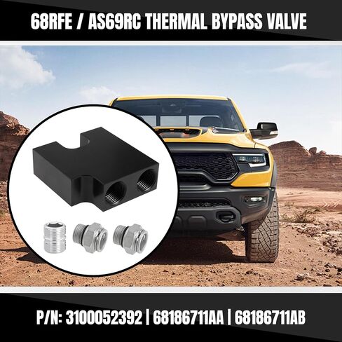 310-005-2464 Thermal Bypass Valve Upgrade Kit for Ram 2019-Up 6.7L 6.7 Cummins Diesel Engines with 68RFE or Aisin AS69RC Transmission with Billet Filter Coupler in Saudi Arabia