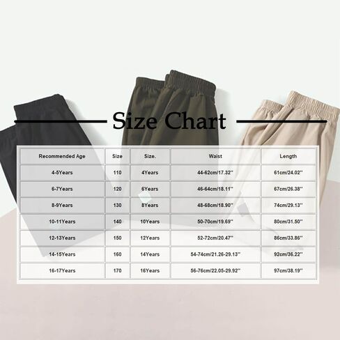 Cargo Pants for Girls Baggy Solid High Elastic Waist Drawstring Jogger Trousers Kids Y2K Parachute Pant with Pockets in Saudi Arabia