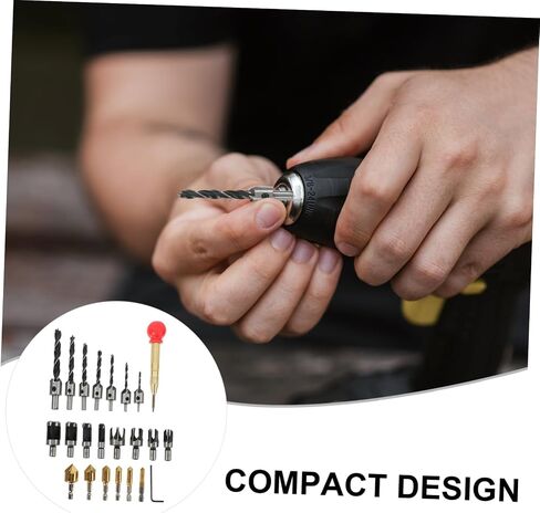 Woodworking Drill Bits Countersink Drill Bits Plug Cutter Kit Home Decor Tools in Saudi Arabia
