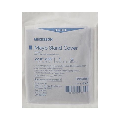 غطاء حامل McKesson Mayo ، معقم ، 22.8 في × 55.5 بوصة ، 30 عدد in Saudi Arabia