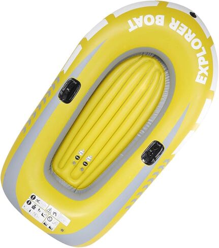 PVC نفخ قارب K Canoe 2 شخص تجديف القارب لصيد الأسماك الغوص أفضل خيار! اشتري الآن! in Saudi Arabia