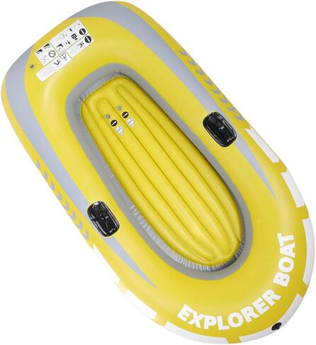 PVC نفخ قارب K Canoe 2 شخص تجديف القارب لصيد الأسماك الغوص أفضل خيار! اشتري الآن! in Saudi Arabia