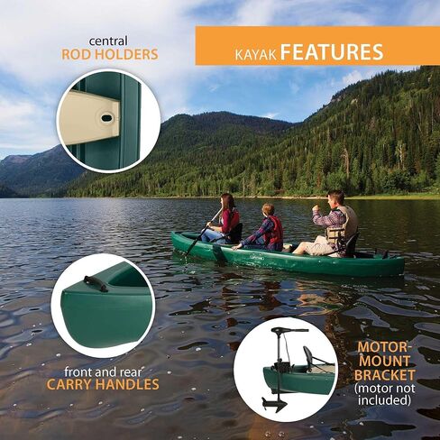Lifetime Wasatch Canoe, Green, 13' in Saudi Arabia