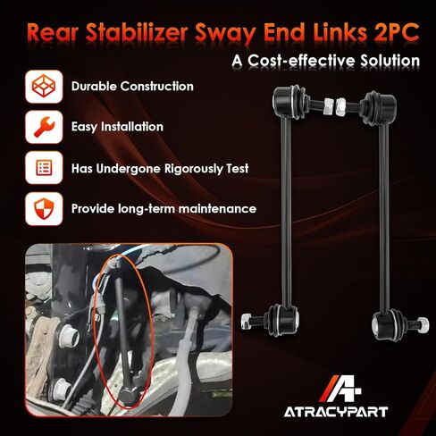 Sway Bar Front Stabilizer Bar End Link Compatible With Lexus ES300h 2013-2018,Lexus ES350 2007-2018,Avalon 2013-2018,Camry 2007-2017 K750123 2pcs in Kuwait