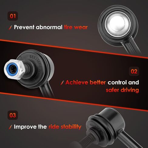 Sway Bar Front Stabilizer Bar End Link Compatible With Lexus ES300h 2013-2018,Lexus ES350 2007-2018,Avalon 2013-2018,Camry 2007-2017 K750123 2pcs in Kuwait