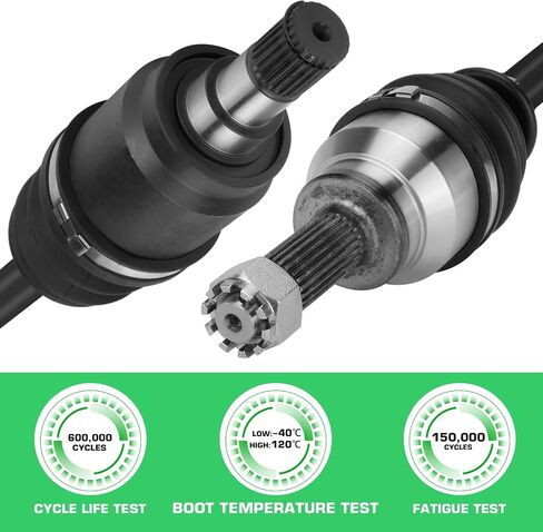 Youxmoto Front Right CV Axle Fit for Honda Pioneer 700/700-4 Deluxe 2014 2015 2016 2017 2018 2019 2020 2021, 4340 Chromoly Steel CV Axle Drive Half Shaft, For 44220-HL3-A01, 44250-HL3-A02 in Saudi Arabia