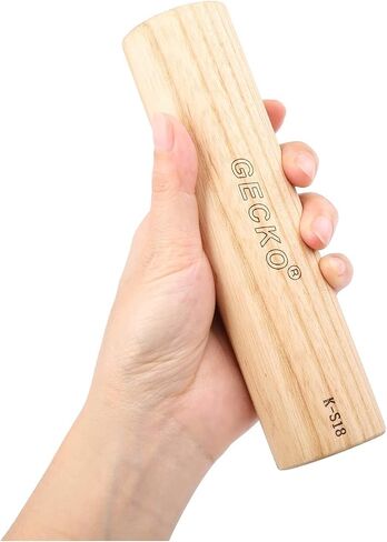Gecko Maracas Sand Hammer Percussion Shaker ، Maraca Natural Maraca للبالغين ، وتستخدم في العروض الحية والحفلات الموسيقية ، مناسبة لعازفي الطبول Kahun وعازفي الجيتار والمطربين in Kuwait