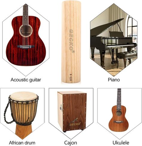Gecko Maracas Sand Hammer Percussion Shaker ، Maraca Natural Maraca للبالغين ، وتستخدم في العروض الحية والحفلات الموسيقية ، مناسبة لعازفي الطبول Kahun وعازفي الجيتار والمطربين in Kuwait