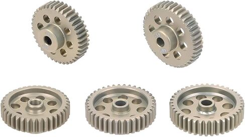 Xuulan-Bevel Gears Model Car Steel Teath 3.175mm MORTED 16T TO 48T 48DP MOTER GEAR 3.175MM MOTER MOTOR GEAR 1/10 1/12 محرك السيارة الكهربائي (اللون: 19T) in Kuwait