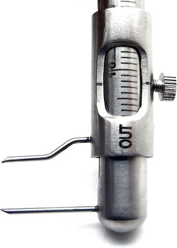 Dental Micro Boley Gauge Material Teeth Size Measuring Stainles Steel Instrument in Saudi Arabia