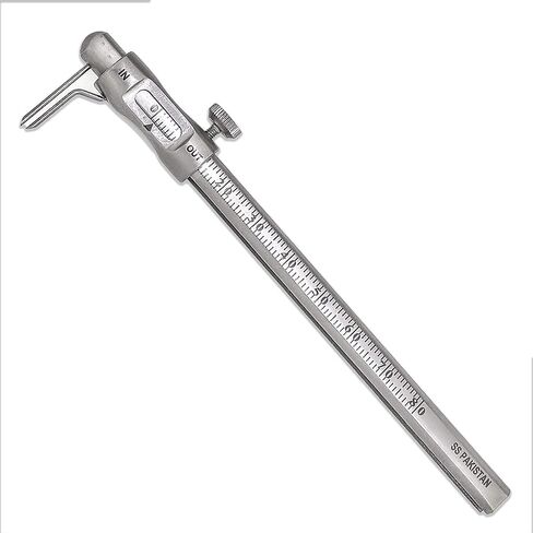 SURGICAL ONLINE Krekeler Sliding Caliper Round Gauge Dental Instrument Implant Implantology in Saudi Arabia