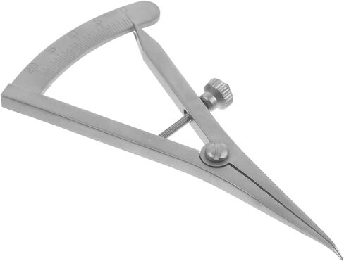 Eyelid Measurement Ruler Stainless Steel Eye Gauge for Accurate Double Eyelid Surgery Measurements Portable Eye Tool for Home Travel Use Fits Different Face Shapes in Saudi Arabia