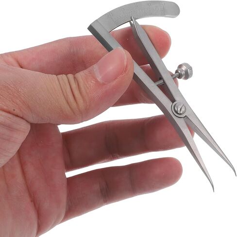 Eyelid Measurement Ruler Stainless Steel Eye Gauge for Accurate Double Eyelid Surgery Measurements Portable Eye Tool for Home Travel Use Fits Different Face Shapes in Saudi Arabia
