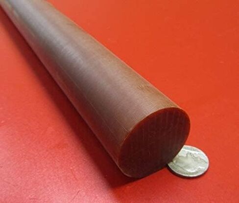 Micarta XX Paper Round Round Rod 1-1/2 "(1.50") القطر × 48 "طول 1 وحدة in Saudi Arabia