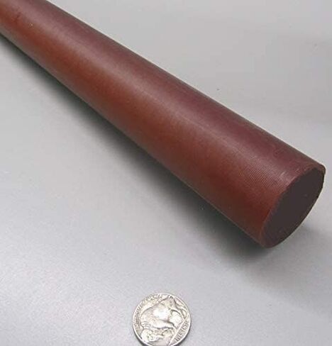 Micarta XX Paper Round Round Rod 1-1/2 "(1.50") القطر × 48 "طول 1 وحدة in Saudi Arabia