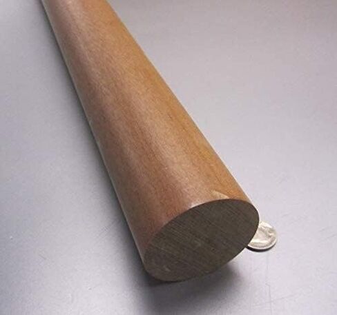 Micarta LE Linen Phenolic Round Rod 2-1/4" (2.25") Diameter x 48" Length 1 Unit in Saudi Arabia