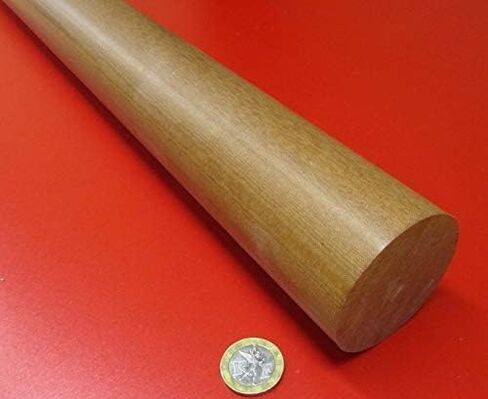 Micarta LE Linen Phenolic Round Rod 2-1/4" (2.25") Diameter x 48" Length 1 Unit in Saudi Arabia