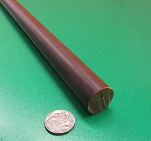 Micarta XX Paper Phenolic Round Rod 7/8" (.875") Diameter x 48" Length in Saudi Arabia
