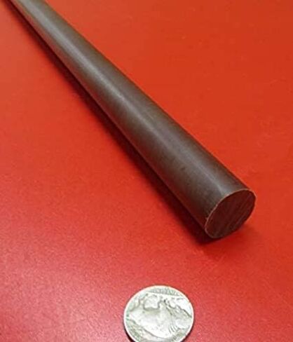 Micarta XX Paper Phenolic Round Rod 7/8" (.875") Diameter x 48" Length in Saudi Arabia
