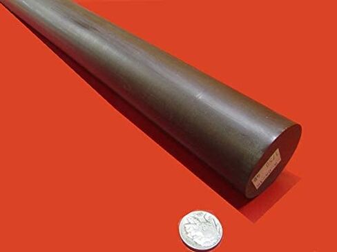 Micarta XX Paper Round Round Rod 1-3/4 "(1.75") قطر × 48 " in Saudi Arabia
