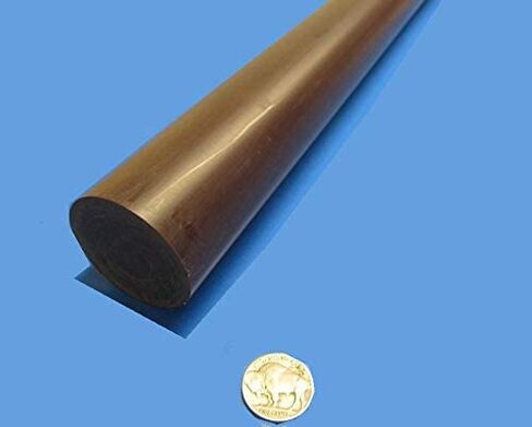 Micarta XX Paper Round Round Rod 1-3/4 "(1.75") قطر × 48 " in Saudi Arabia