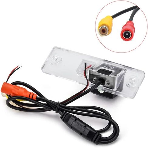 Vlicevrn HD Golden Fisheye Vehicle Car Rear View Camera Fixed Parking Line Night Vision Backup Parking Camera for Toyota 4Runner N210 MK4 / Hilux Surf N210 / SW4 N210 MK4 / Fortuner/Innova in Kuwait