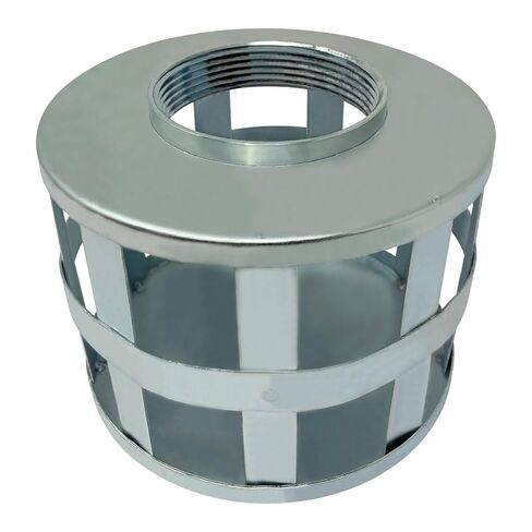 Gloxco 3 "مصفاة شفط ، ثقب مربع ، فولاذ مطلي بالزنك (STR-SH300-GS) in Saudi Arabia