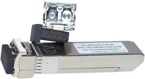 DWDM 10G ZR C17-C61 1563.86-1528.77nm DWDM 80KM SFP+ 10G Transceiver Optical in Kuwait