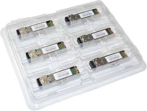 DWDM 10G ZR C17-C61 1563.86-1528.77nm DWDM 80KM SFP+ 10G Transceiver Optical in Kuwait