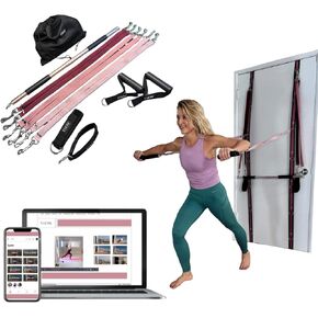 STAERK Pilates Suspension Training System - Premium Resistance Training Kit - At-Home Pilates for Strength & Flexibility - Resistance Bands Set for Home Gym, Travel, and Outdoors in Saudi Arabia