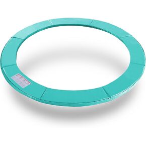 Exacme Upgraded Double-Sided Trampoline Pad 8 10 12 14 15 16ft, Replacement Safety Spring Cover Round, Waterproof Tear-Resistant, No Hole for Pole in Kuwait