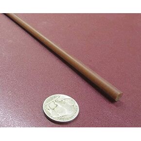 Micarta XX Paper Phenolic Round Rod 1/4" (.250") Diameter x 48" Length 4 Units 16 Ft Total in Saudi Arabia