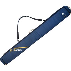 Unigear Ski Bag for Air Travel, 360° Fully Padded Protection, Water-Resistant and Durable up to 192cm for Snow Air Travel Transport in Kuwait