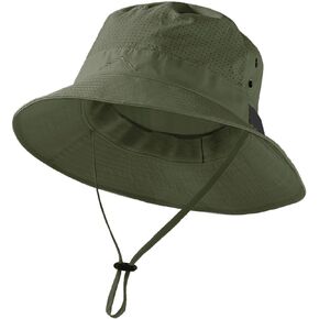 Sun Bucket Hat for Men Women Fishing Beach Safari Hats for Golf Hiking Hunting Outdoor UPF 50+ in Kuwait