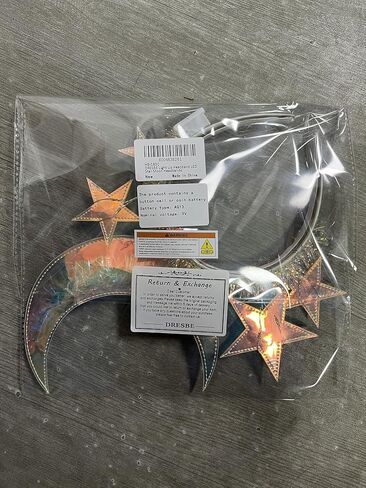 Dresbe Light Up Star Moon Beadband LED LED Accessories Party Hair Association for Women (Lottull Light) in Kuwait