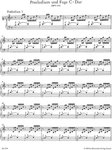 Well-Tempered Clavier I:48 Preludes and Fugues BWV 846-869 for Keyboard (Piano) in Saudi Arabia